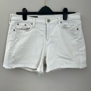 J.Crew White Denim Shorts - Size 30